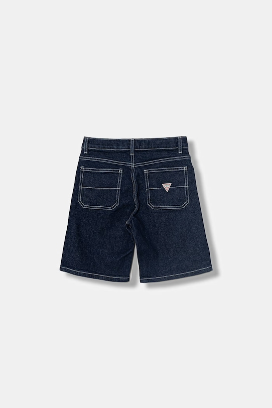 Guess σορτς παιδικά ντένιμ L6GD12.D8110.PPY2.M σκούρο μπλε SS26