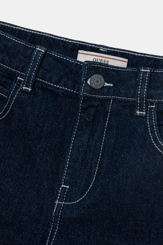 Αγορίστικα Guess σορτς παιδικά ντένιμ L6GD12.D8110.PPY2.M σκούρο μπλε