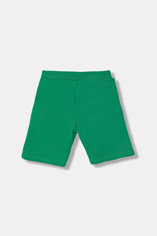 Guess szorty dresowe dziecięce bawełniane N6GD04.KA6R4.PPY2.M zielony SS26