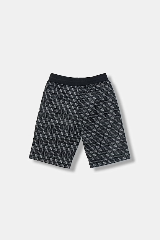 Guess teplákové šortky detské bavlnené L5RD07.K7122.PPY2.M čierna SS26