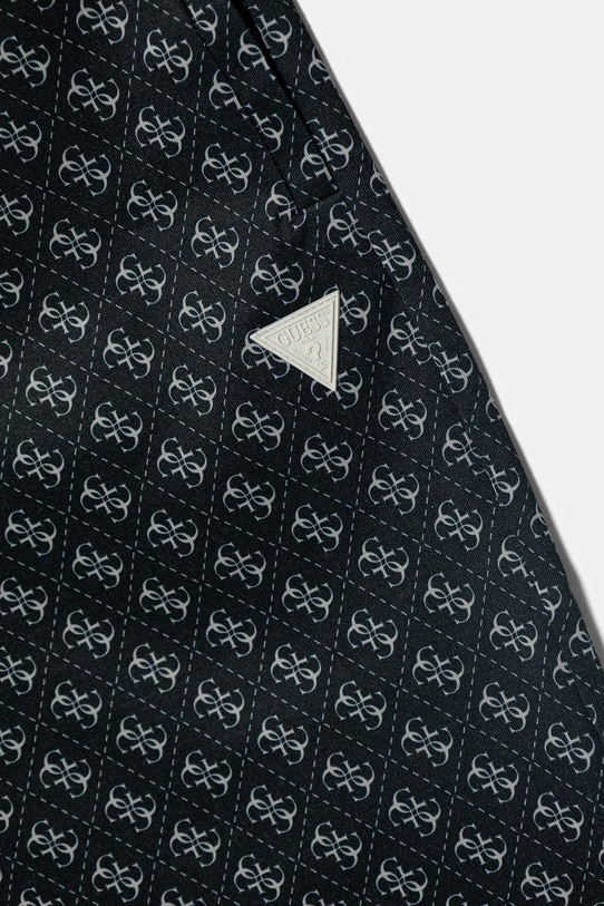 Chłopiec Guess szorty dresowe dziecięce bawełniane L5RD07.K7122.PPY2.M czarny