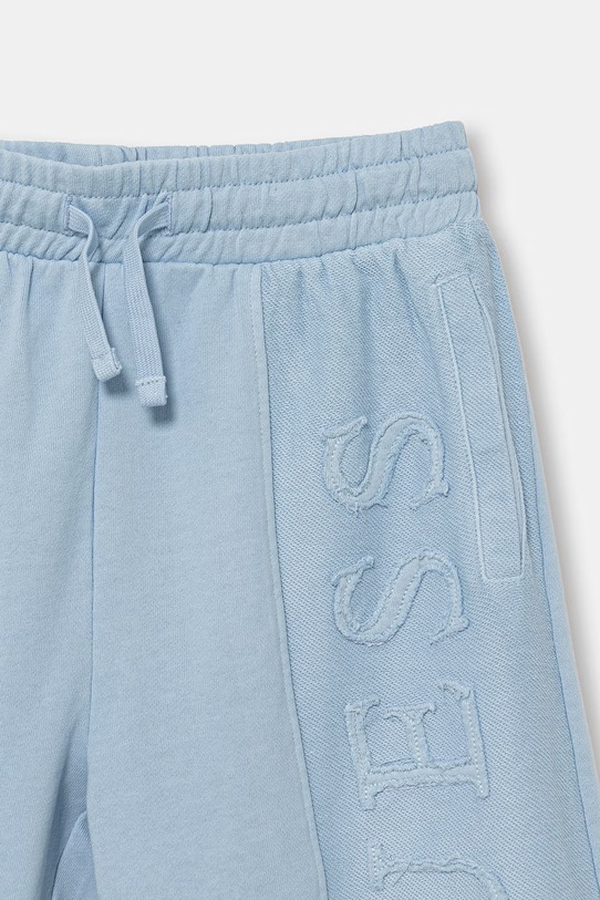 Chłopiec Guess szorty dresowe dziecięce bawełniane L6GD01.KA6R4.PPY2.M niebieski