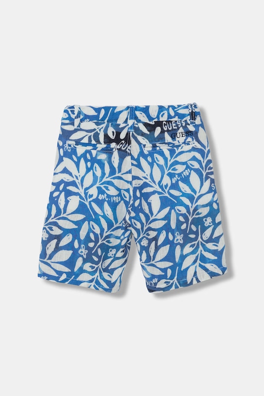 Guess шорти дитячі з додаванням льону L6GD03.WFBT0.PPY2.M блакитний SS26