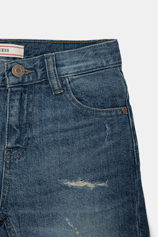 Chłopiec Guess szorty jeansowe dziecięce L6GD06.D41E0.PPY2.M niebieski
