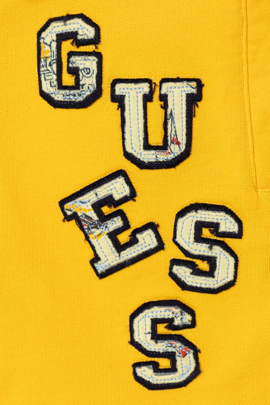 Chłopiec Guess szorty bawełniane dziecięce N6GD02.KA6R4.PPY2.M żółty