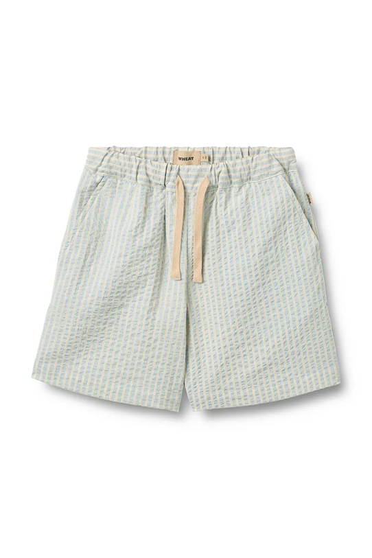Wheat szorty dziecięce bawełniane 2931.430.GOTS niebieski SS26