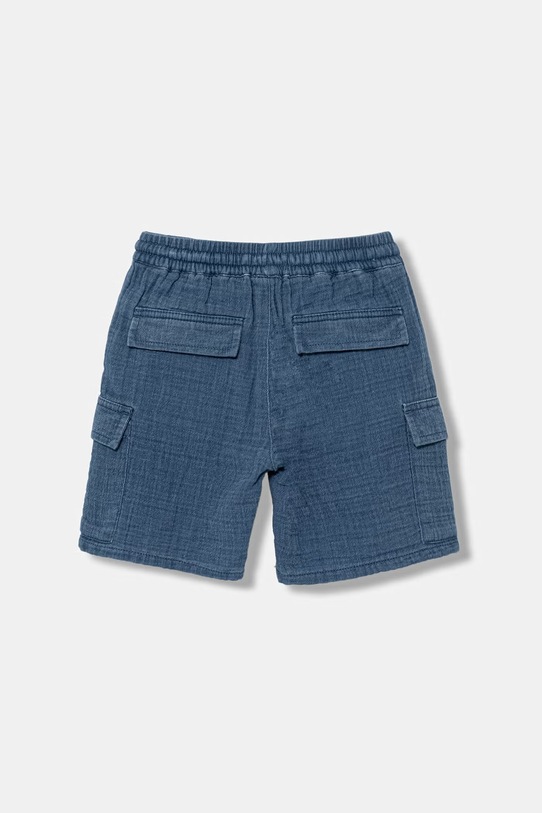 United Colors of Benetton kratke hlače otroške bombažne 4V7JG903A.P.Stagionale mornarsko modra SS26