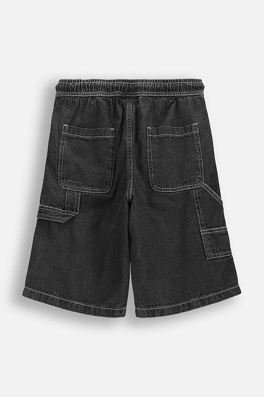 Coccodrillo šortky detské bavlnené WC6123301CJB sivá SS26