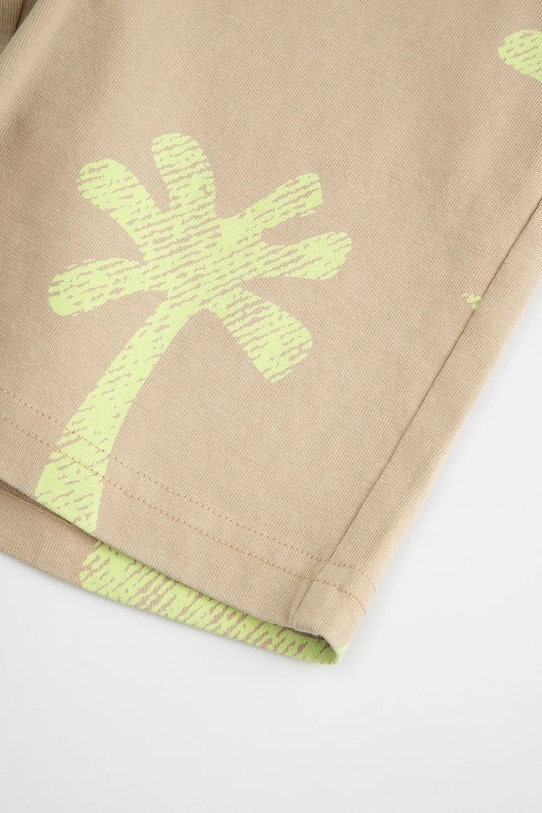 Coccodrillo σορτς επίσημα παιδικά βαμβακερά μπεζ WC6121502TBK