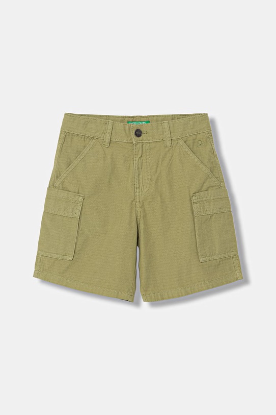 United Colors of Benetton cargo šortky dětské bavlněné zelená 456SC904V.G.seasonal
