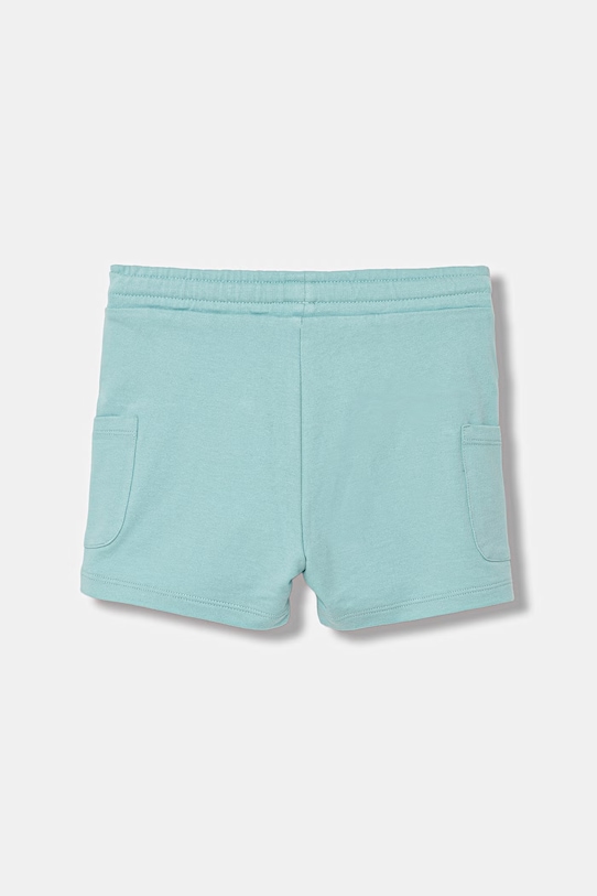 United Colors of Benetton teplákové šortky dětské bavlněné 39DJG901C.P.season.PPY2 tyrkysová SS26
