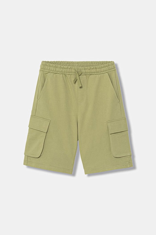 United Colors of Benetton cargo šortky dětské bavlněné zelená 39DJC902N.G.season.PPY2