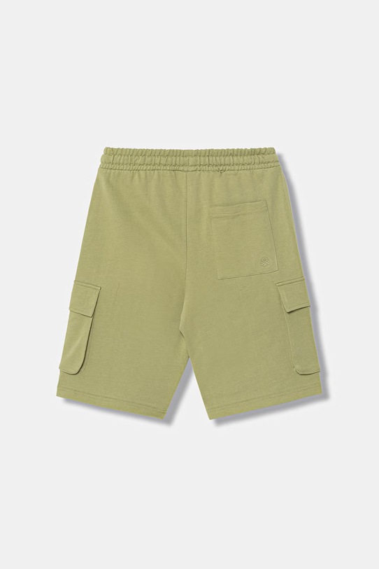 United Colors of Benetton cargo šortky dětské bavlněné 39DJC902N.G.season.PPY2 zelená SS26