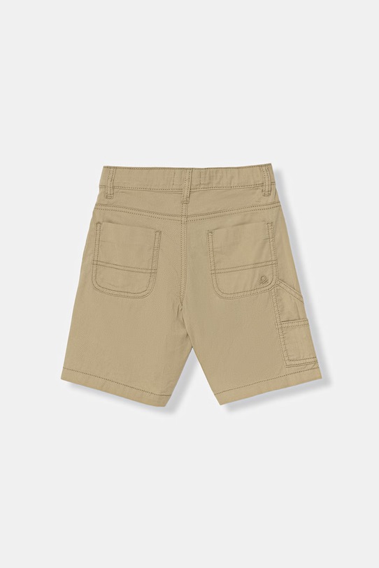 United Colors of Benetton cargo šortky dětské bavlněné 47RGC902U.G.season.PPY2 zelená SS26