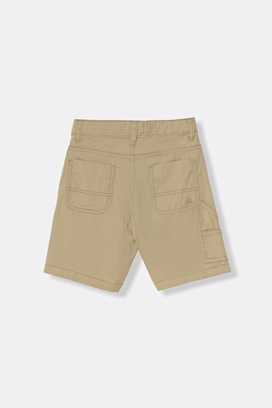 United Colors of Benetton cargo šortky dětské bavlněné 47RGC902U.G.season.PPY2 zelená SS26