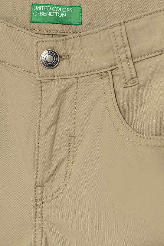 CHLAPEC United Colors of Benetton cargo šortky dětské bavlněné 47RGC902U.G.season.PPY2 zelená