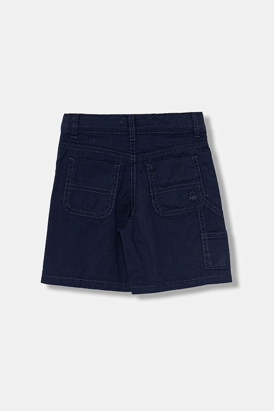 United Colors of Benetton šortky cargo detské bavlnené 47RGG901Y.P.Reproposed tmavomodrá SS26