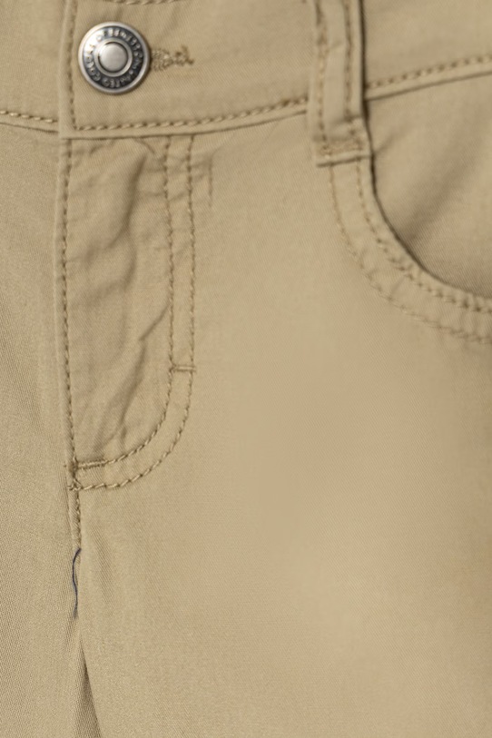 Băieți United Colors of Benetton pantaloni scuți cargo pentru copii din bumbac 47RGG901Y.P.season.PPY2 verde