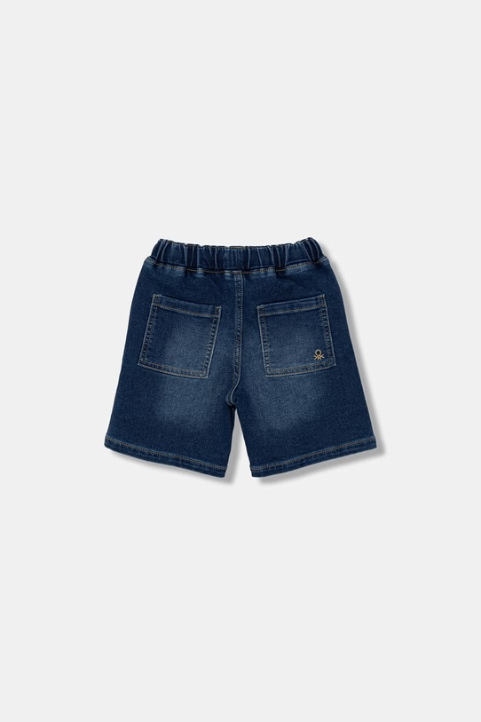 United Colors of Benetton pantaloni scurți pentru copii, cu bumbac 44LGG903M.P.seasonal bleumarin SS26