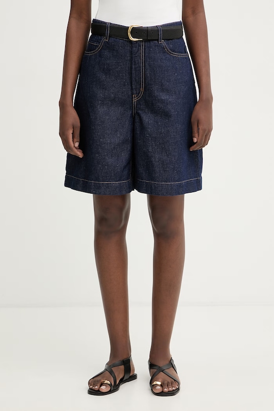 Weekend Max Mara pantaloni scurți pentru femei, din denim OZONO bleumarin 2615141032600