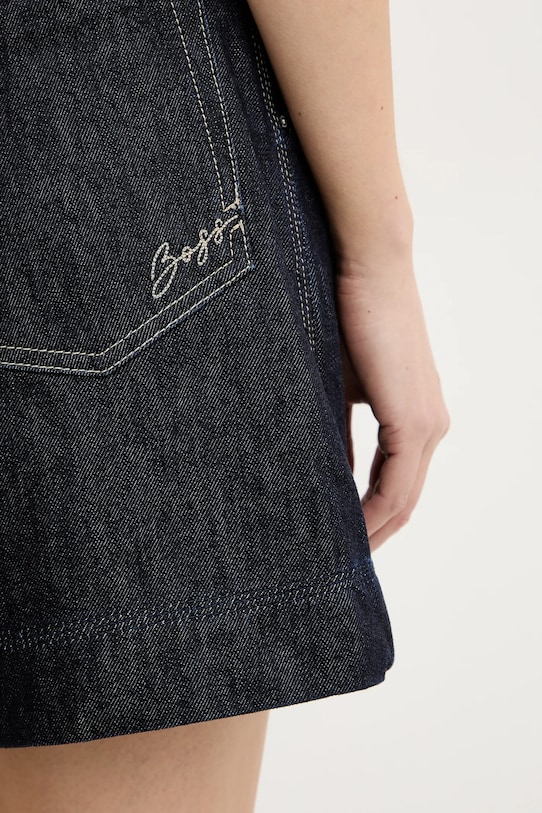 BOSS Orange pantaloni scurți jeans C CARGO SHORT PPB bleumarin 50552465