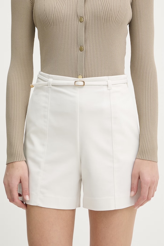 Marciano by Guess елегантні шорти жіночі з бавовною SUNNY бежевий G6GD10.W1893