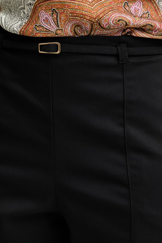 Marciano by Guess szorty eleganckie damskie z bawełną SUNNY czarny G6GD10.W1893