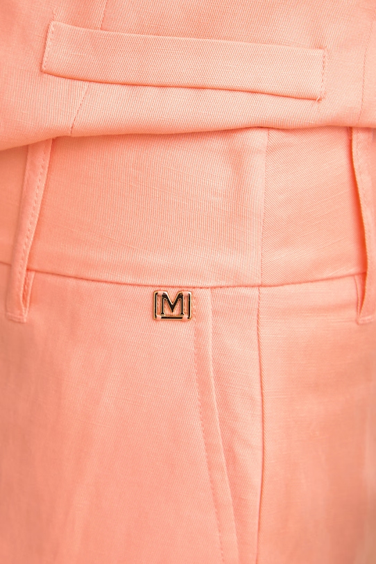 Marciano by Guess pantaloni scurți eleganți de damă cu amestec de in JANE portocaliu G6GD21.W2367