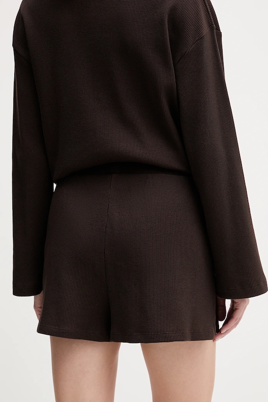 Oblečení Bavlněné šortky Karl Lagerfeld HOTEL KARL B1W44008 hnědá