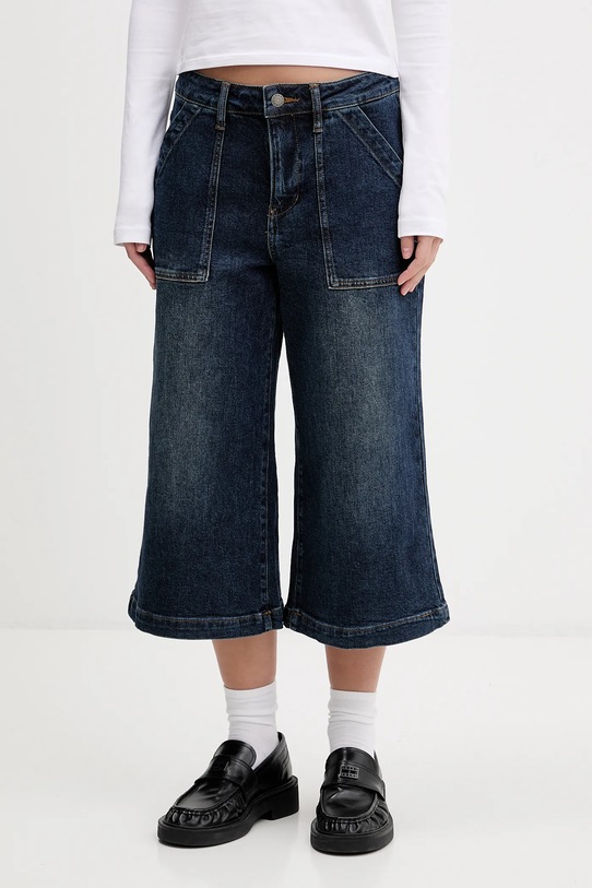 Guess Originals szorty jeansowe z elastanem granatowy W6RA2Q.D4ONB