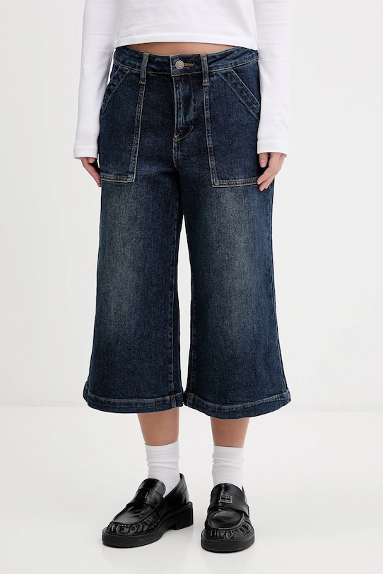 Τζιν σορτς Guess Originals με ελαστάν σκούρο μπλε W6RA2Q.D4ONB