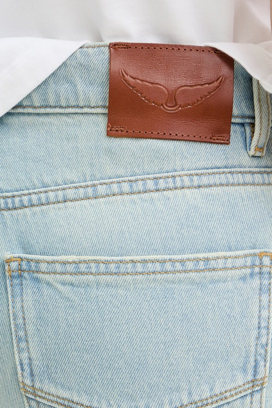 ZADIG&VOLTAIRE szorty jeansowe niebieski WWBS01161