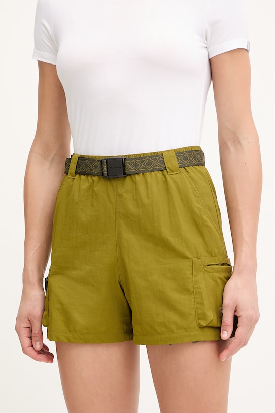 Columbia szorty sportowe damskie Sequoia Grove zielony 2155523
