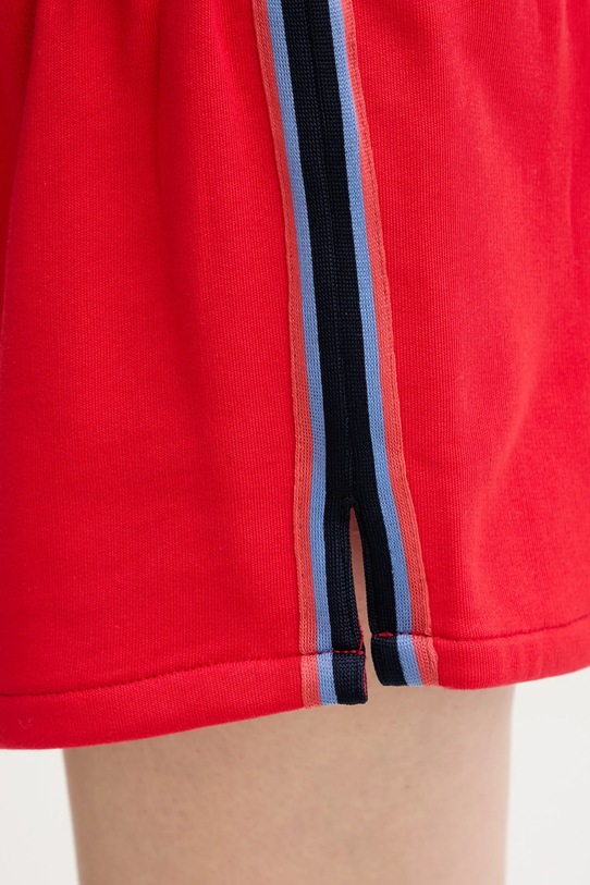 Βαμβακερό σορτσάκι United Colors of Benetton x Stranger Things κόκκινο 33NVD900B