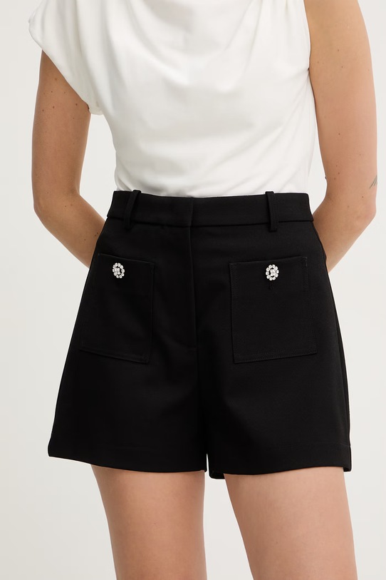 Pinko szorty damskie czarny 106483.A32G