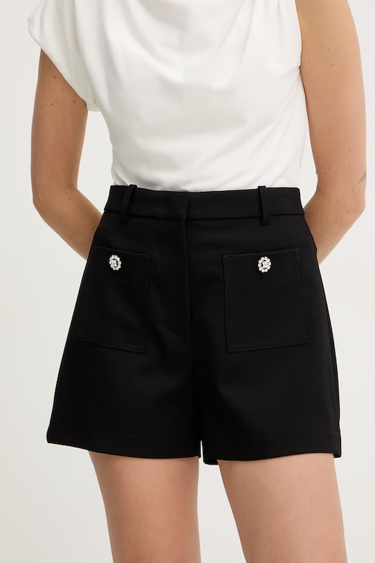 Pinko szorty damskie czarny 106483.A32G