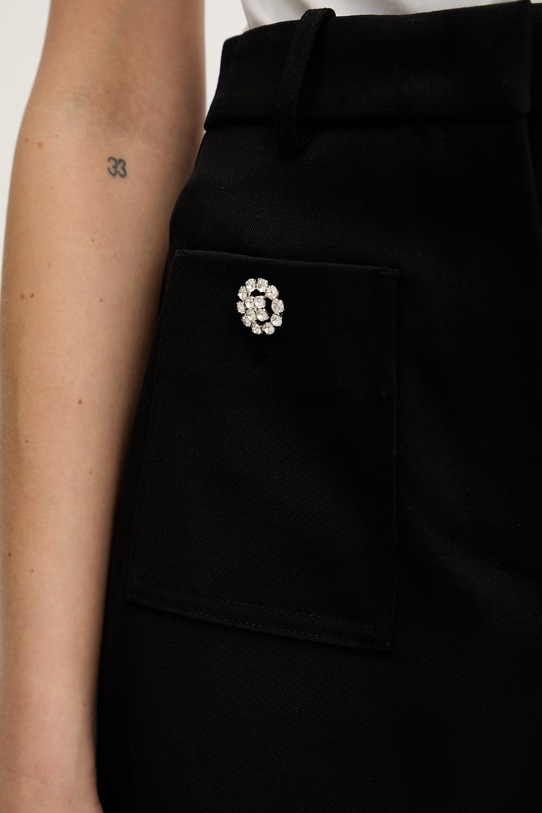 Pinko szorty damskie czarny 106483.A32G