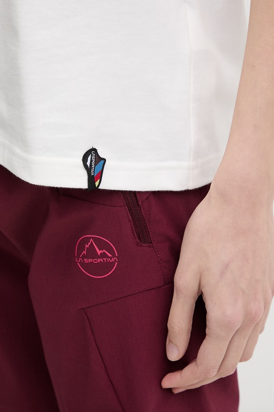 La Sportiva pantaloni scurți sport pentru femei West Crest burgundia ZAHS025