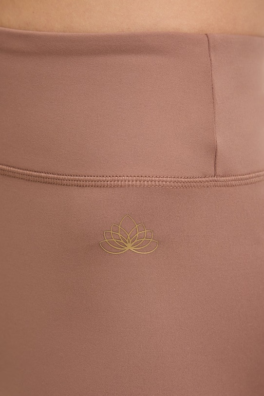 EA7 Emporio Armani szorty sportowe damskie brązowy AF21585.7W000925