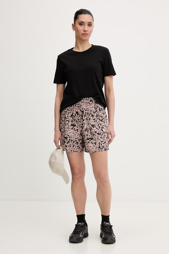 Puma σορτς Γυναικεία Essential graphic animal 691823 καφέ SS26