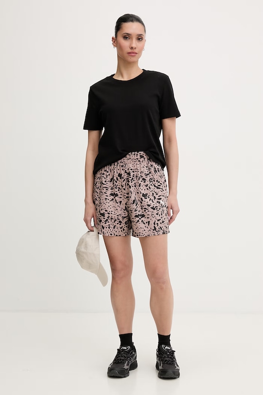 Puma σορτς Γυναικεία Essential graphic animal 691823 καφέ SS26