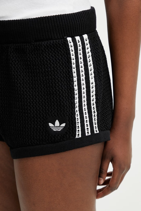 adidas Originals Crochet shorts Women's black KC6478