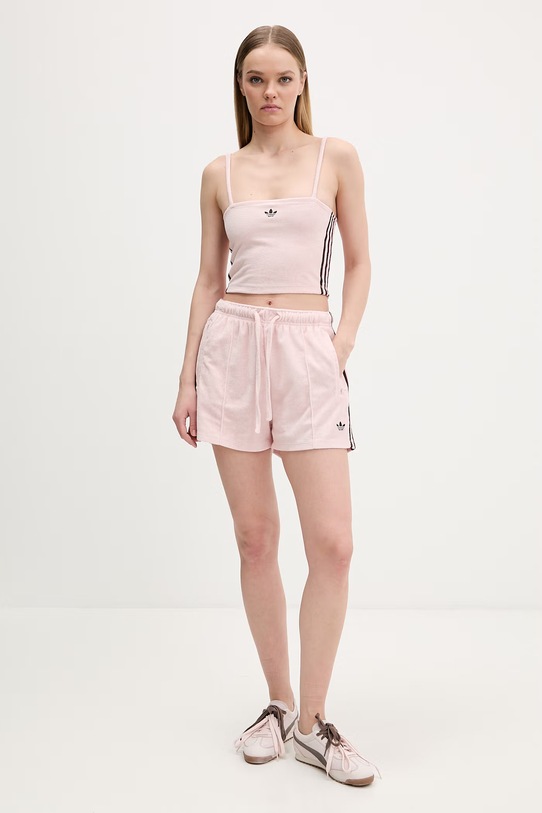 Σορτς adidas Originals KD1396 ροζ SS26