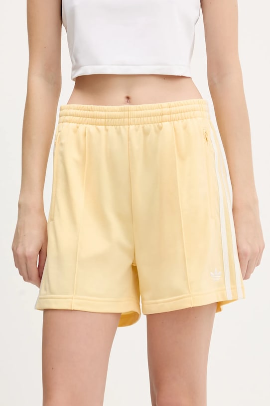adidas Originals szorty dzianina żółty KD3669