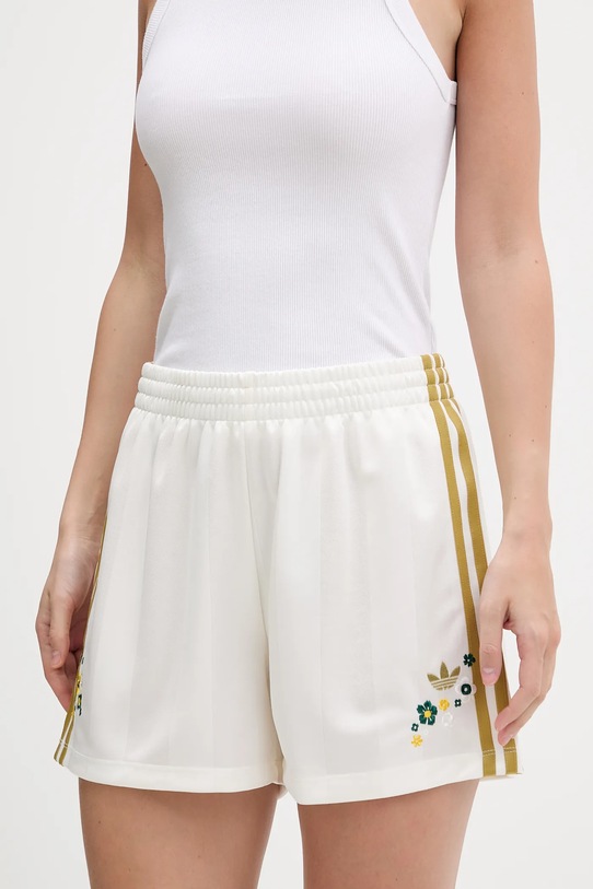 adidas Originals szorty aplikacja beżowy KE3663