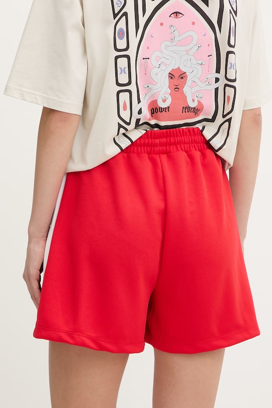 Odzież Puma szorty dresowe damskie T7 Relaxed 634620 czerwony