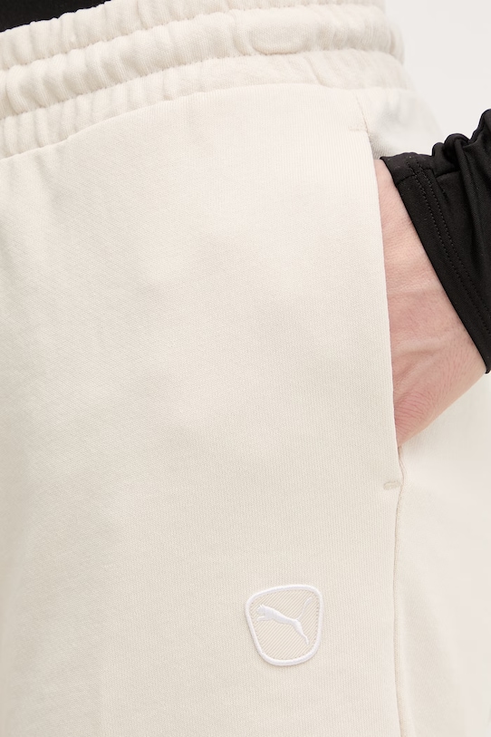 Βαμβακερό σορτσάκι Puma Essential elevated μπεζ 691859