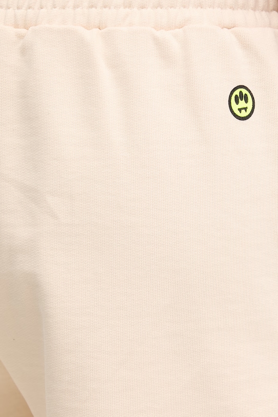 Barrow Pantaloncini da tuta da donna in cotone beige S6BWWOSH118