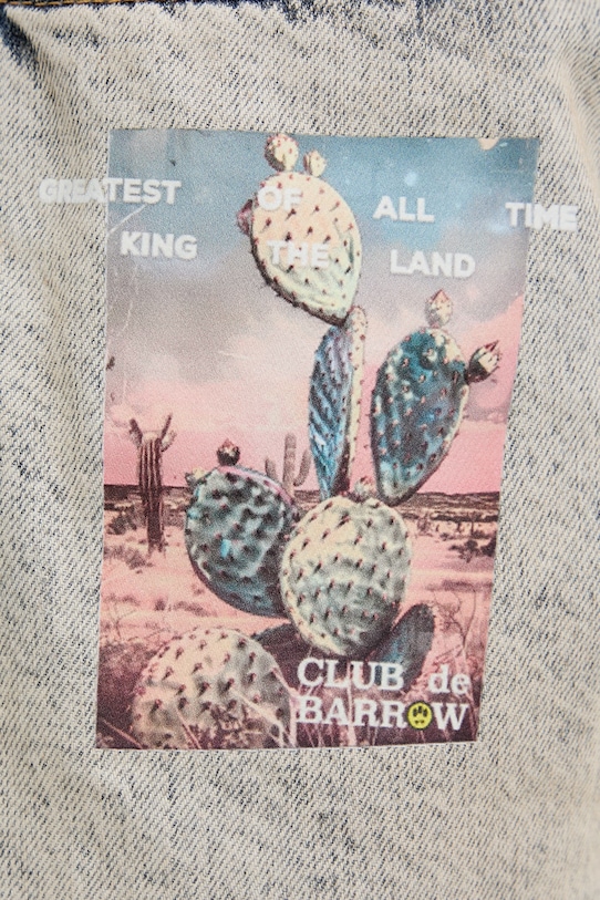 Barrow szorty damskie wełniane S6BWWOSH119 niebieski