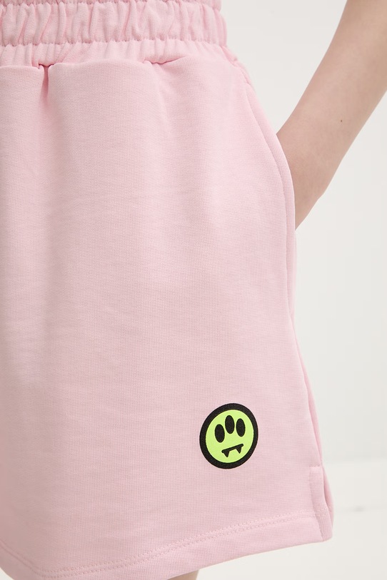 Barrow szorty damskie bawełniane różowy S6BWWOSH141